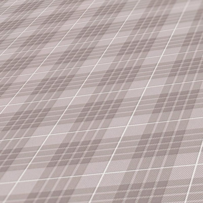 Architects Paper|Brown check wallpaper with flannel effect|Checkered