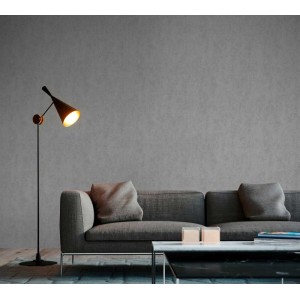 As Creation|Wallpaper with a thick gray fabric appearance|Fabric Imitation 2