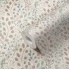 As Creation|Bohemian style floral Wallpaper with cream white background|Wallpaper