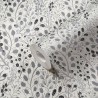 As Creation|Papier Peint fleurs sauvages blanc et gris|Papier Peint