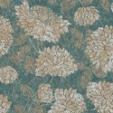 As Creation|Papier Peint grandes fleurs vert brillant|Papier Peint