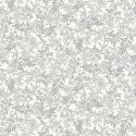 As Creation|Wallpaper floral with white and gray leaf print|Wallpaper