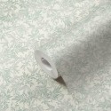 As Creation|Papier Peint motifs floraux feuilles vertes et blanches|Papier Peint