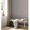 As Creation|Papier Peint floral avec feuilles gris brun|Papier Peint