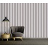 As Creation|Papier Peint rayures marron et gris|Rayures