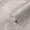 As Creation|Wallpaper with beige palm leaf pattern|Wallpaper