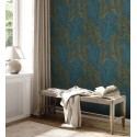 As Creation|Wallpaper green and yellow tropical palm leaf|Floral