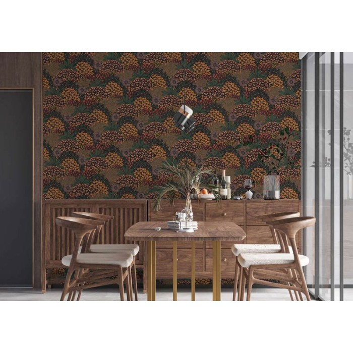 As Creation|Wallpaper wildflowers in cheerful colors|Wallpaper