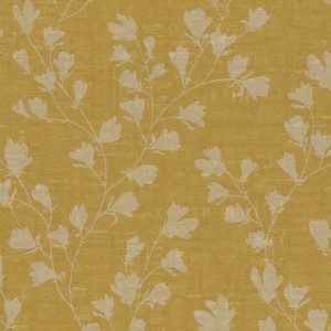 Casadeco|Elegantes florales Muster in Grün, Art-Déco-Stil|Tapeten