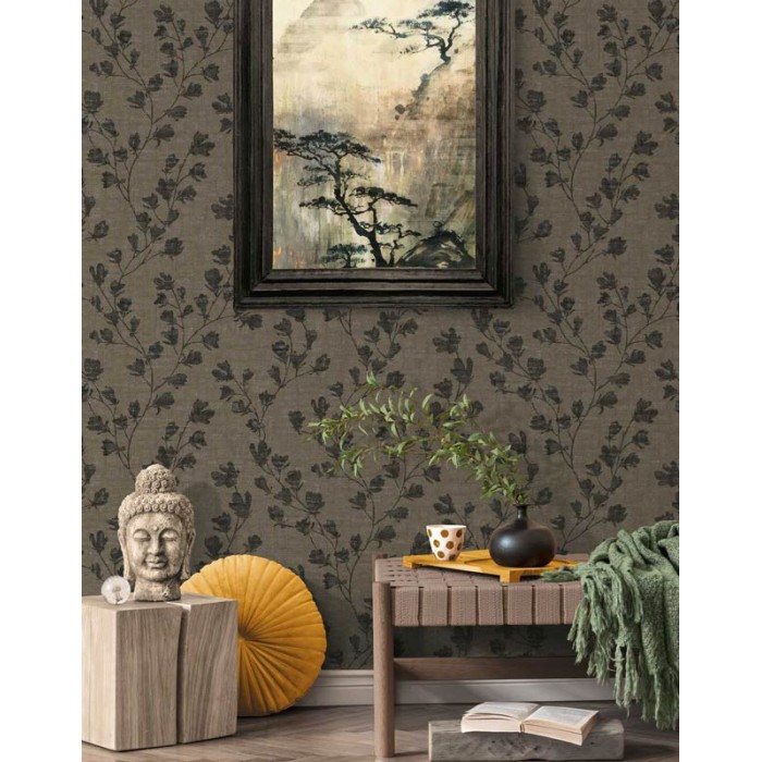 As Creation|Papel Pintado floral ramas de enredadera|Papel Pintado