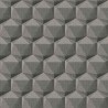 As Creation|Wallpaper modern retro with gray tone polygons|Wallpaper