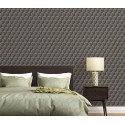 As Creation|Wallpaper modern retro with gray tone polygons|Wallpaper