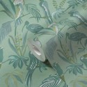 As Creation|Papier Peint motifs jungle tropicale verte|Papier Peint