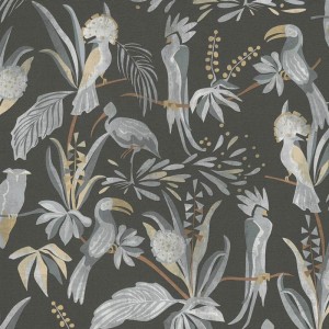 Marburg|Papel pintado flores beige y rosa|Papel Pintado