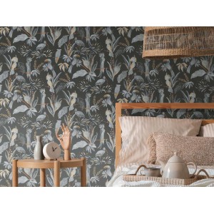 Marburg|Papel pintado flores beige y rosa|Papel Pintado 2