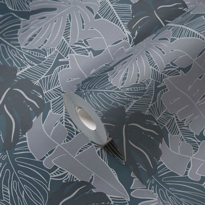 As Creation|Wallpaper tropical plants and banana leaves|Wallpaper