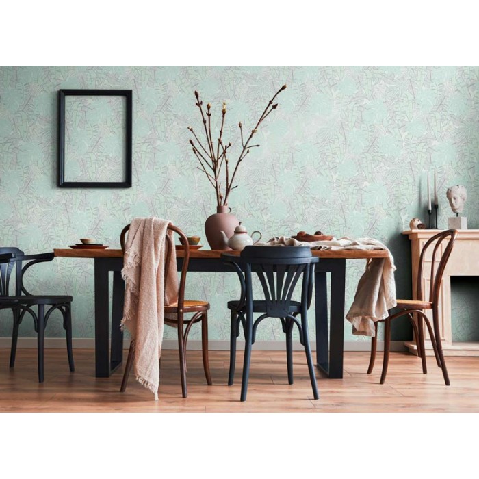 Papel Pintado tropical hojas banano verde - As Creation House Of Turnowsky 389054