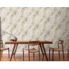 As Creation|Wallpaper white marble with golden veins|Marble Imitation