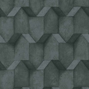 Grandeco|Papier peint style scandinave fleurs sauvages noir|Papier Peint