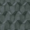 As Creation|Wallpaper geometric black 3D concrete|Wallpaper