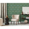 Papeldecor|Papier peint floral ornemental oiseaux|Papier Peint