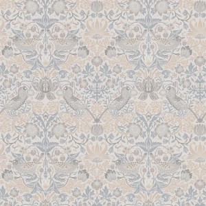Papeldecor|Gold and Gray Metalized Palm Leaves Wallpaper|Floral