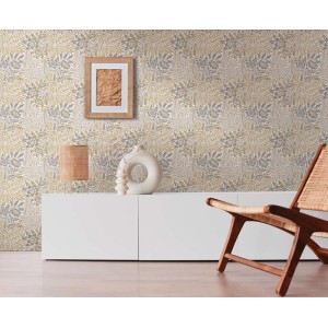 As Creation|Modern contemporary white and cream Wallpaper|Wallpaper 2