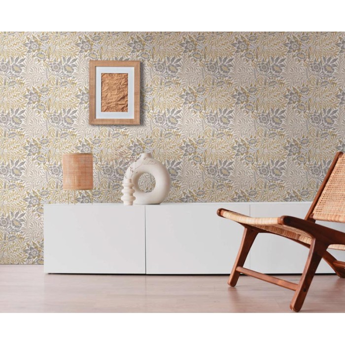 Papeldecor|Tapete mit Blumen und Ranken|Tapeten