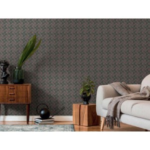 Casadeco|Papier peint style art abstrait moderne dans les tons roses|Moderne 2