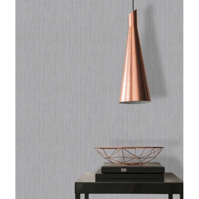 Papeldecor|Papier Peint textile effet lin gris|Papier Peint