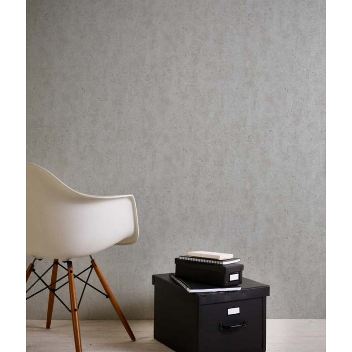 Papeldecor|Tapete rauer grauer Industrieputz|Tapeten