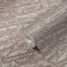 Papeldecor|Papel Pintado piedra rústica marrón natural|Imitacion Piedra