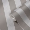 Papeldecor|Papier Peint rayures marron gris craie|Papier Peint