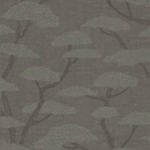 Papeldecor|Tapete Kiefer im japanischen Stil grau-beige|Tapeten
