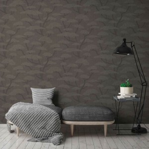 Papeldecor|Tapete Kiefer im japanischen Stil grau-beige|Tapeten 2