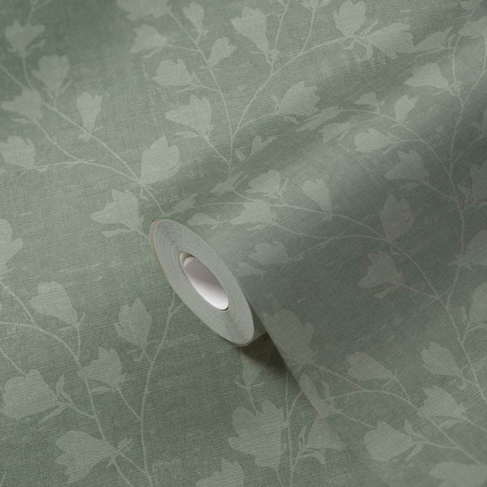 Papeldecor|Wallpaper minimalist Japandi leaves|Wallpaper