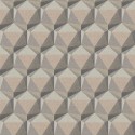 Papeldecor|Tapete Retro-Design in Beige und Cremefarben|Tapeten