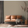 Papeldecor|Tapete Retro-Design in Beige und Cremefarben|Tapeten