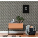 Papeldecor|Papier Peint 3D polygones bleu beige|Papier Peint