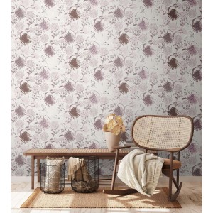 Casamance|Unifarbene Tapete grün natürlicher Textilstil|Tapeten 2
