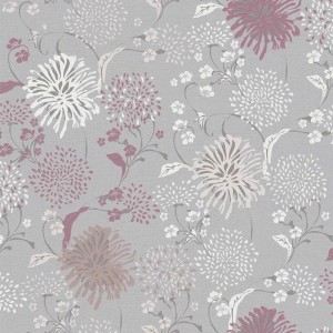 2-5623 - Papel Pintado estampado flores
