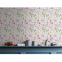 Papeldecor|Papier Peint fleurs sauvages multicolores|Papier Peint