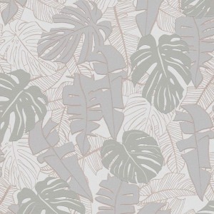 Eijffinger|Moderne ethnische Tapete rot und gold mit Blumen|Blumen