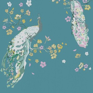 Cristiana Masi|Papier Peint feuilles vert foncé|Floral