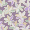 2-5634 - Papel Pintado flores grandes brillo morado