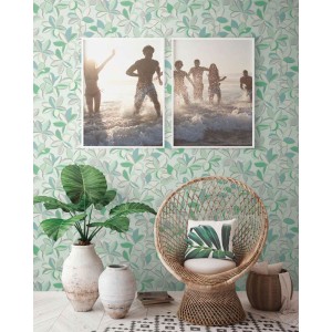 Casadeco|Tapete mit Reihern in einer Lagune, Vintage-Stil|Tapeten 2