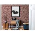 Papeldecor|Tapete hellbrauner Klinker|Ziegelimitat