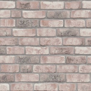 Papeldecor|Tapete roter Ziegelmauerwerk|Ziegelimitat