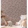 Papeldecor|Tapete urbaner beigefarbener Ziegel|Ziegelimitat
