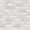 Papeldecor|Papier Peint brique blanche et grise caravista|Imitation Brique